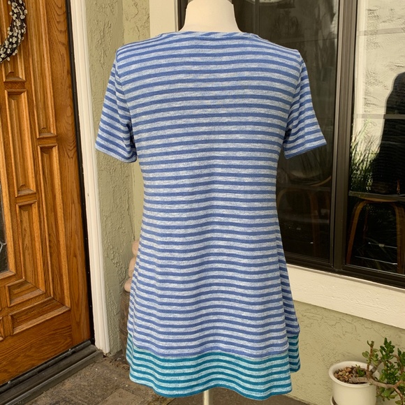 LOGO Lori Goldstein Top or Mini Dress Women's Size XS - Picture 3 of 5